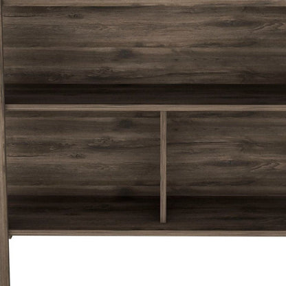 Brown 41" Kitchen Island With Storage HomeRoots