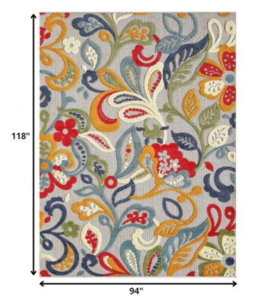 2' X 4' Orange And Ivory Moroccan Stain Resistant Indoor Outdoor Area Rug — view 4