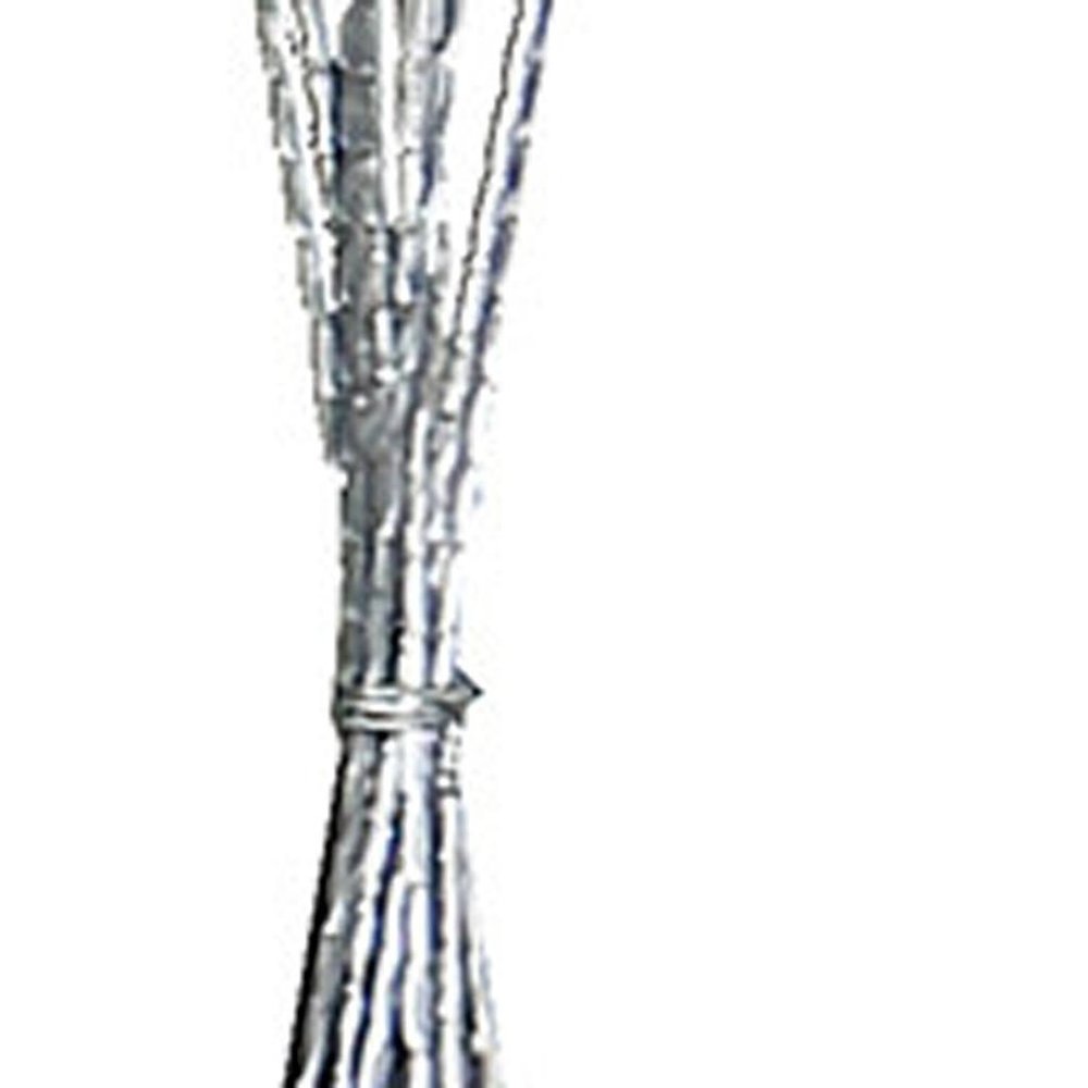 46" Chrome Multi Light LED Novelty Floor Lamp HomeRoots