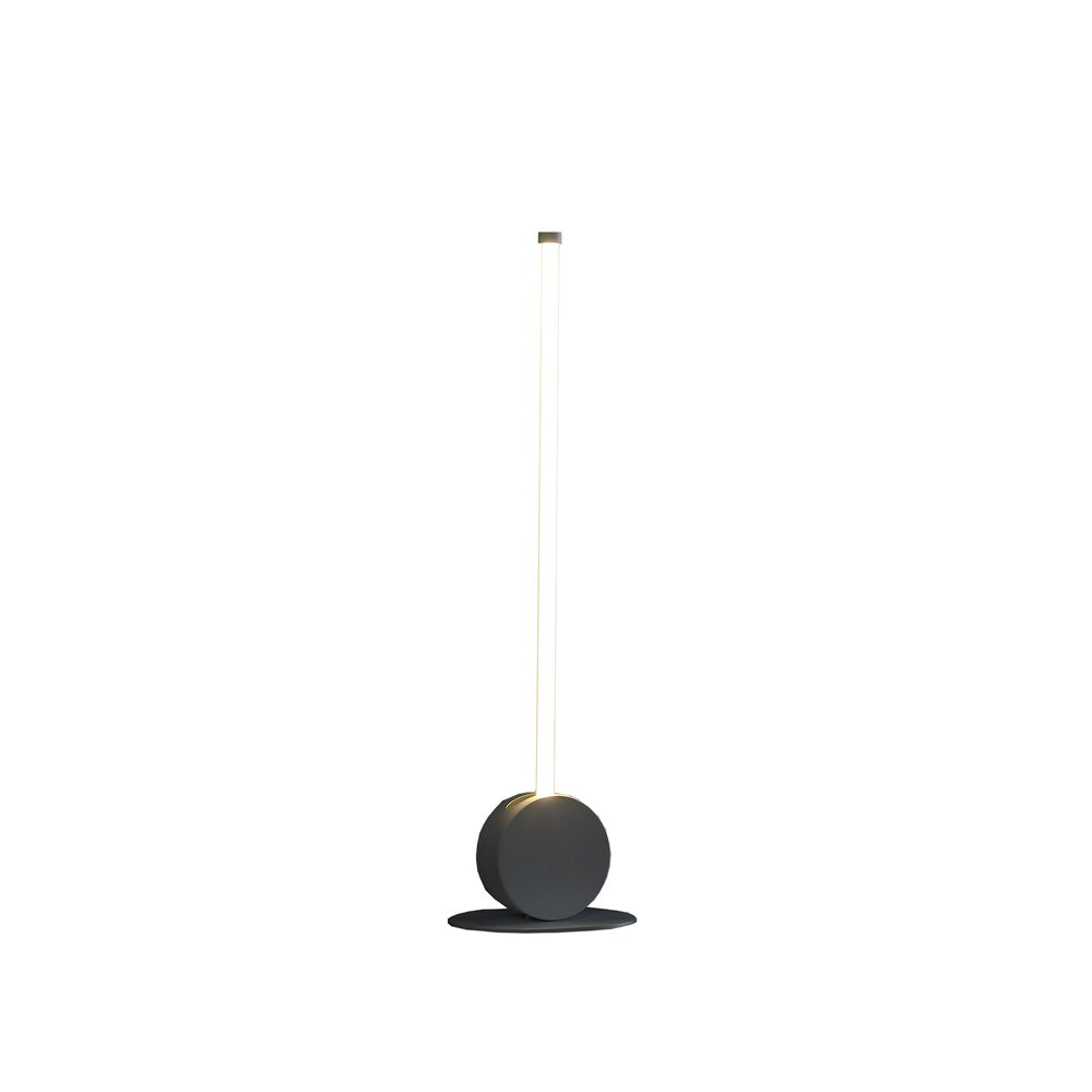 23" White Metal Leaning Stick LED Table Lamp HomeRoots