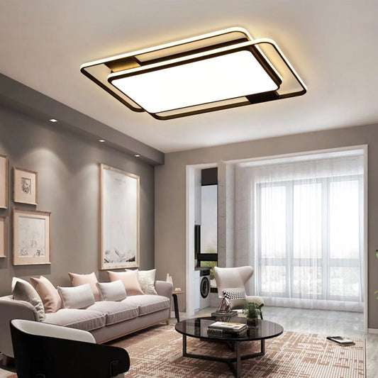 Modern Three Dimensional LED Ceiling Light