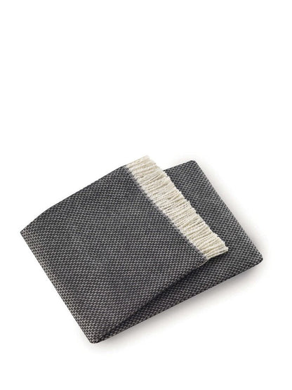 Soft Dark Gray Links Pattern Throw Blanket HomeRoots
