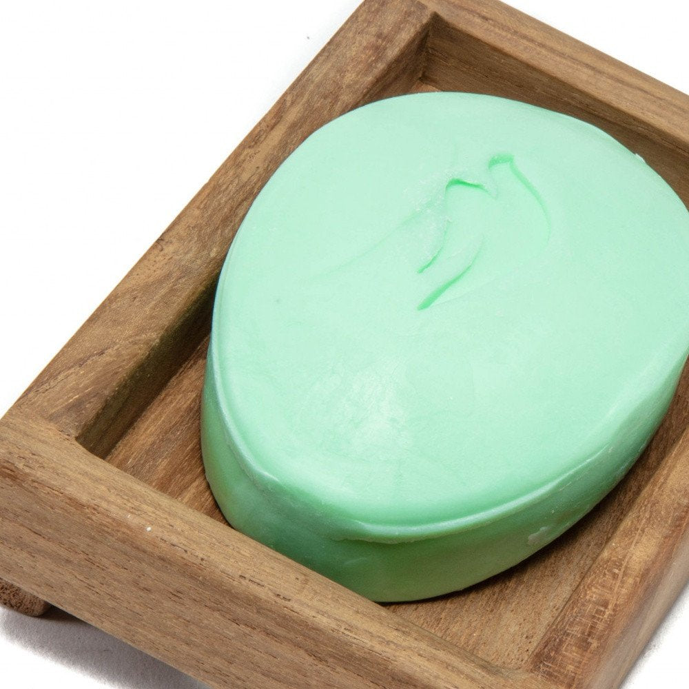 Traditional Solid Teak Wall Mount Soap Dish — view 7