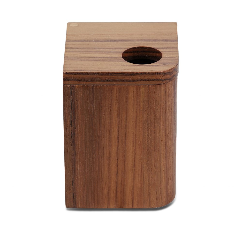 4" Brown Bathroom Storage Container — view 3