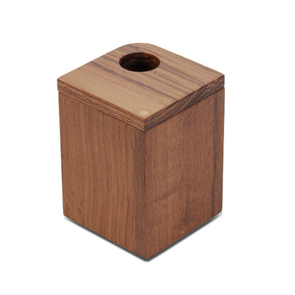 4" Brown Bathroom Storage Container