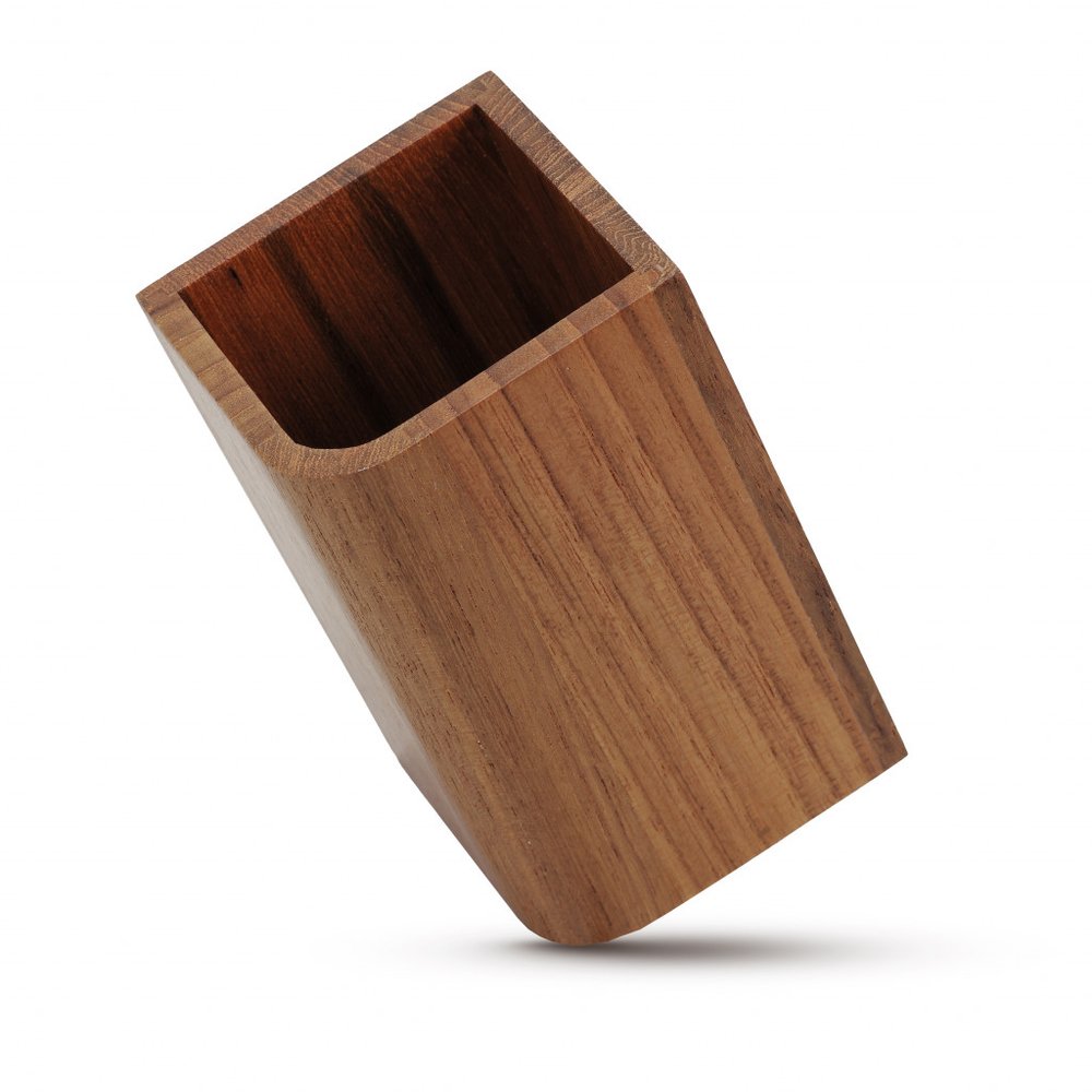 Designer Genuine Teak Tumbler HomeRoots