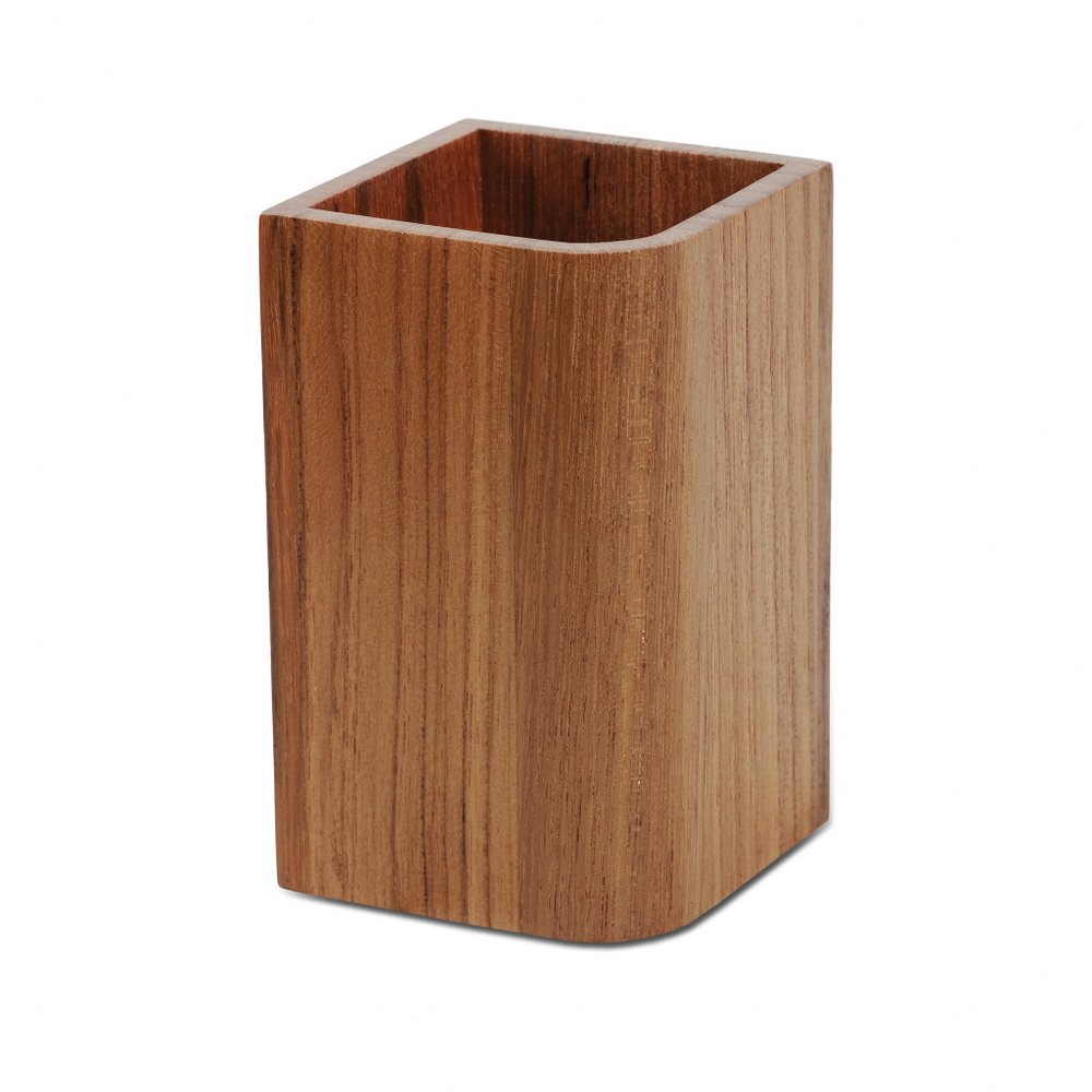 Designer Genuine Teak Tumbler HomeRoots