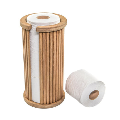 12" Brown Toilet Paper Holder