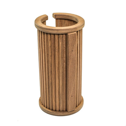 12" Brown Toilet Paper Holder