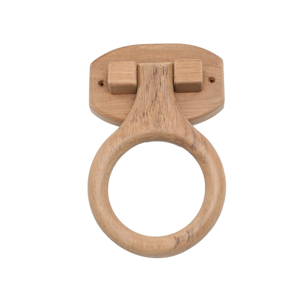 Traditional Solid Teak Heavy Duty Towel Ring HomeRoots
