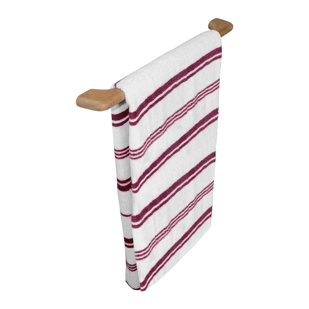 23" Traditional Solid Teak Towel Bar — view 2
