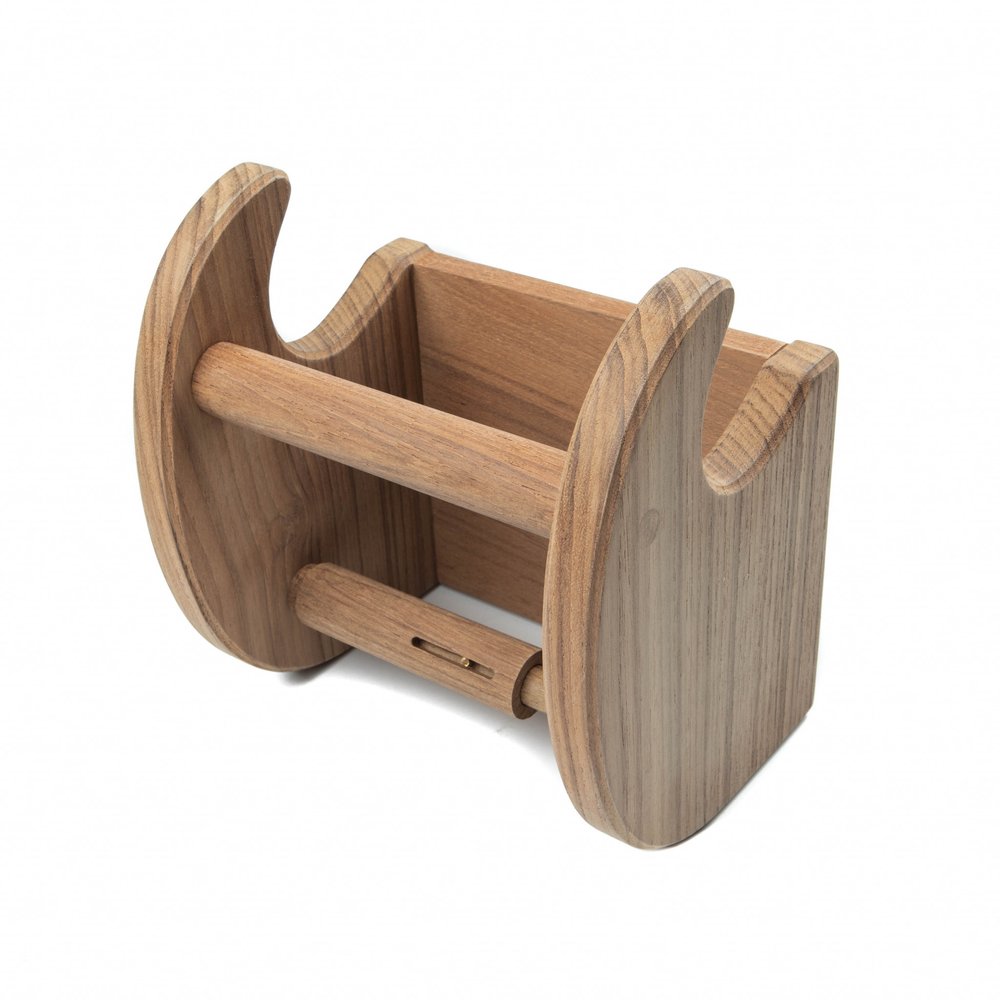 6" Brown Toilet Paper Holder — view 3