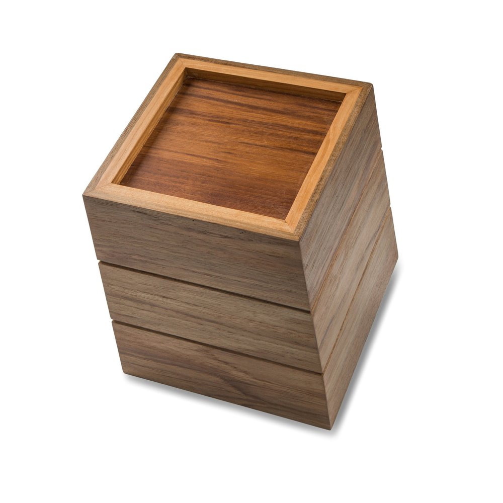 12" Brown Waste Basket — view 3