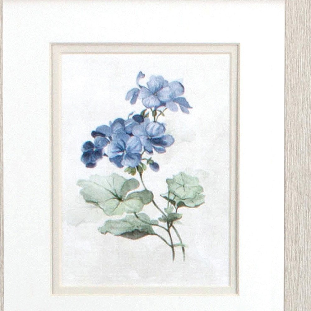 Set Of Two Farmhouse Perinwinkle White Framed Wall Art — view 4