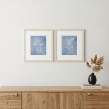 Set Of Two Branch Sketch White Framed Wall Art HomeRoots