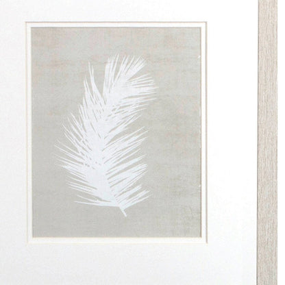 Set Of Two Palm Oasis White Framed Print Wall Art HomeRoots