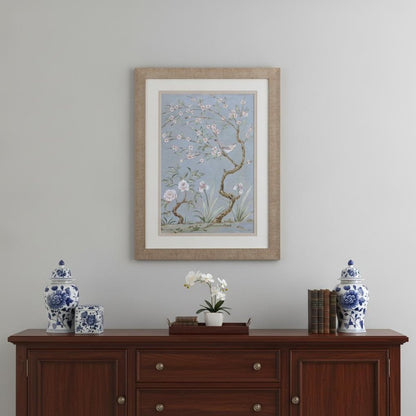 Spring Mural I Brown Framed Wall Art HomeRoots