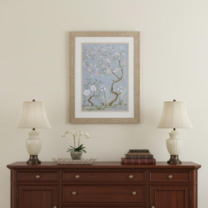 Spring Mural I Brown Framed Wall Art HomeRoots