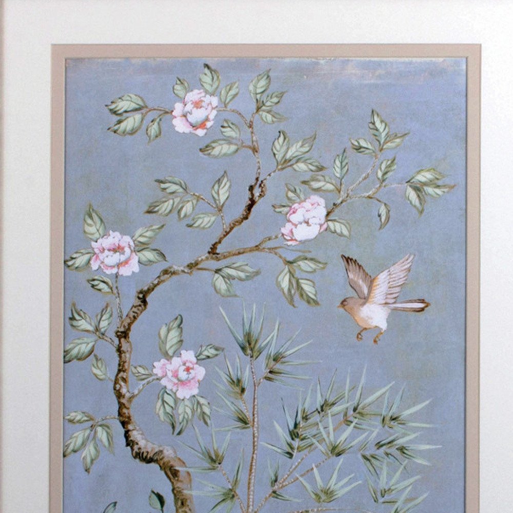 Spring Mural II Brown Framed Wall Art HomeRoots