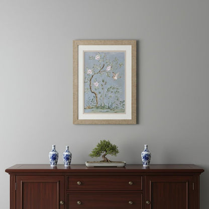 Spring Mural II Brown Framed Wall Art HomeRoots