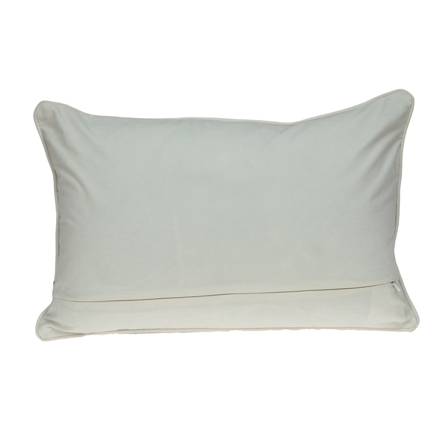 12" X 20" Blue Cotton Throw Pillow FurniFindUSA