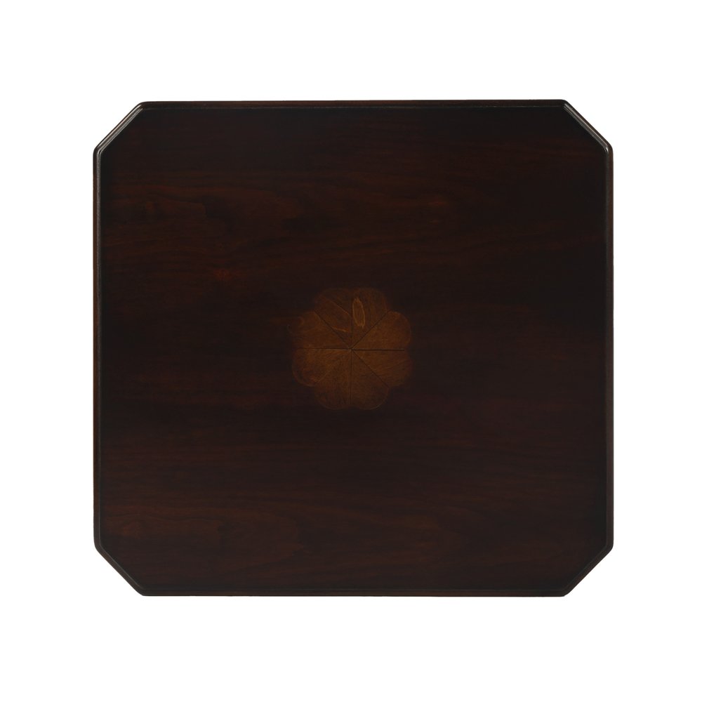 27" Dark Brown And Cherry Manufactured Wood Rectangular End Table With Drawer And Shelf HomeRoots