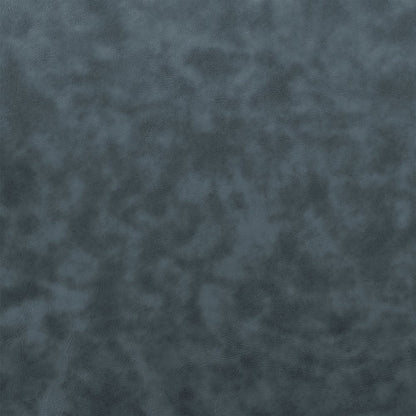 30" Blue And Silver Faux Leather And Iron Swivel Low Back Bar Height Bar Chair HomeRoots