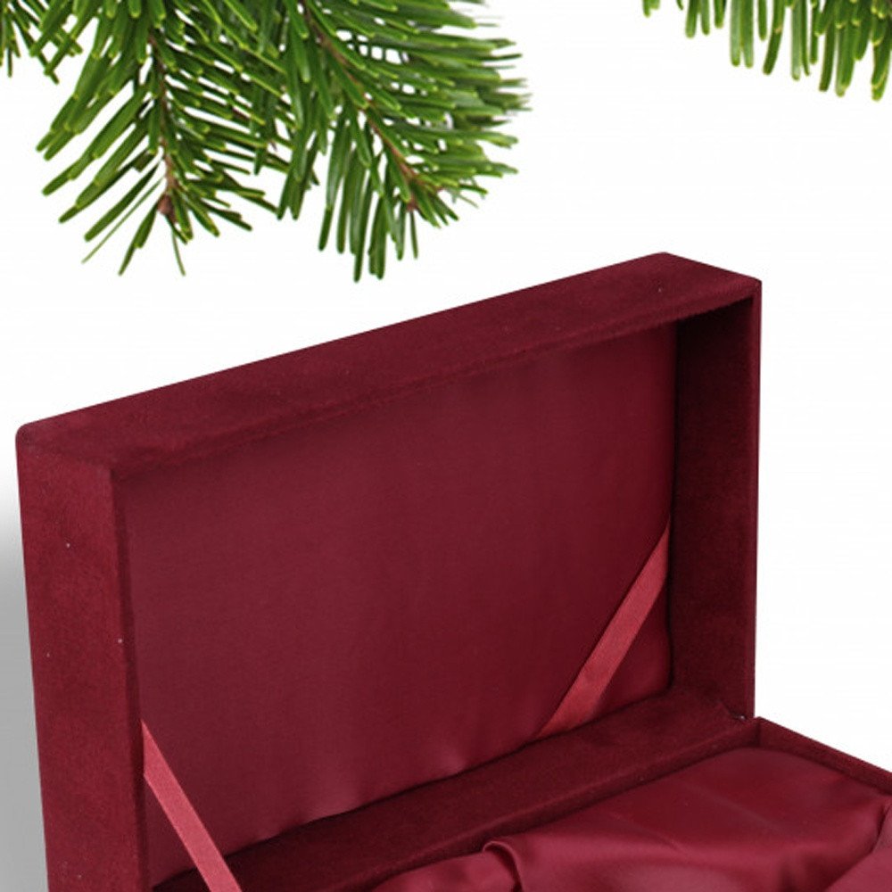 Home of the Red Cardinals Hand Painted Mouth Blown Glass Ornament HomeRoots