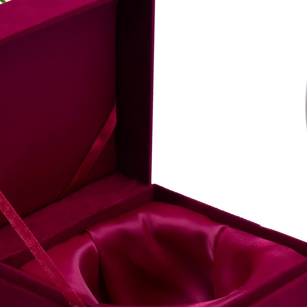 Golden Reindeer and Snowflakes Hand Painted Mouth Blown Glass Ornament HomeRoots