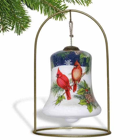 Red White And Blue Glass Holiday Shaped Ornament HomeRoots