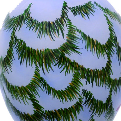 Red White And Green Glass Finial Ornament HomeRoots