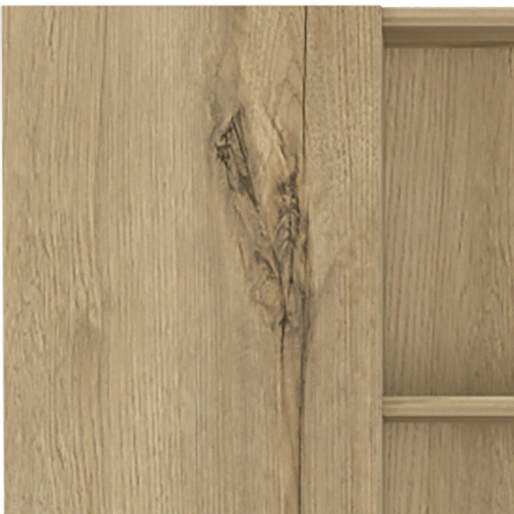 62" Oak Wood Pantry Or Storage Closet HomeRoots