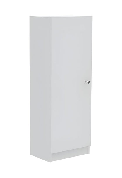 47" White Wood Pantry Or Storage Closet HomeRoots