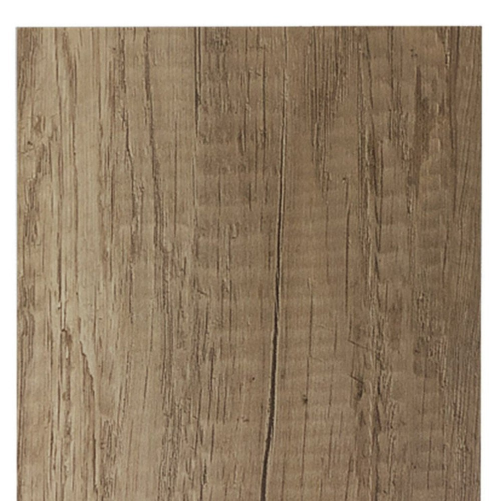 12" Natural Wood Wall Mounted Shaker Style Single Door Medicine Cabinet — view 3