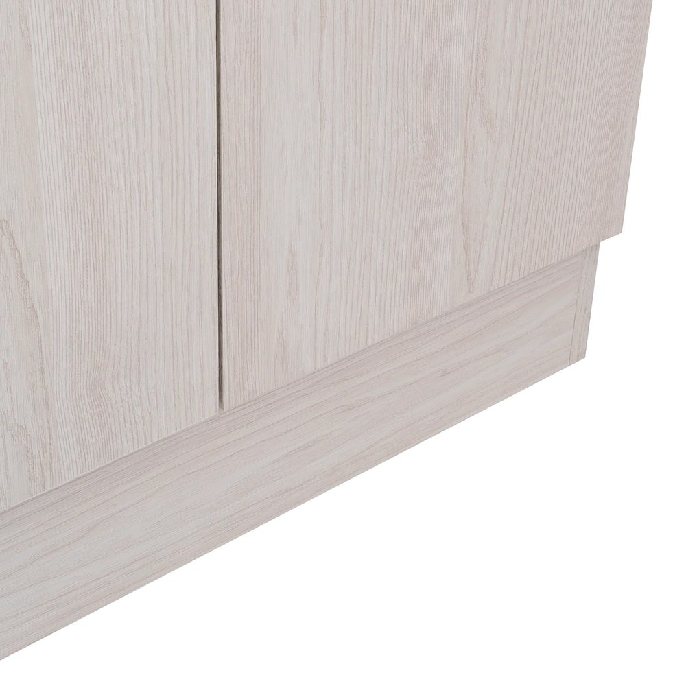71" Light Gray Wood Pantry Or Storage Closet HomeRoots