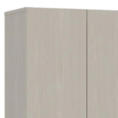 71" Light Gray Wood Pantry Or Storage Closet HomeRoots