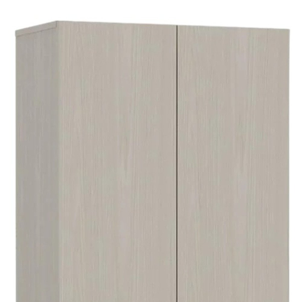 71" Light Gray Wood Pantry Or Storage Closet HomeRoots