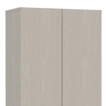 71" Light Gray Wood Pantry Or Storage Closet HomeRoots
