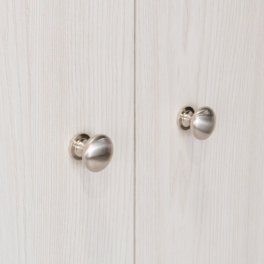 71" Light Gray Wood Pantry Or Storage Closet HomeRoots