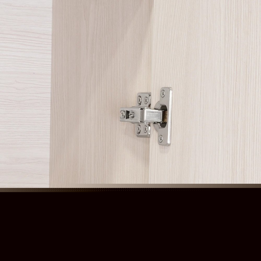 71" Light Gray Wood Pantry Or Storage Closet HomeRoots