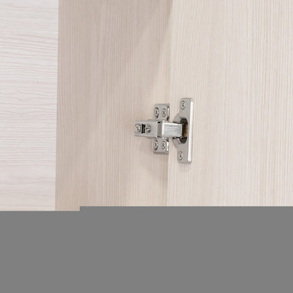 71" Light Gray Wood Pantry Or Storage Closet HomeRoots