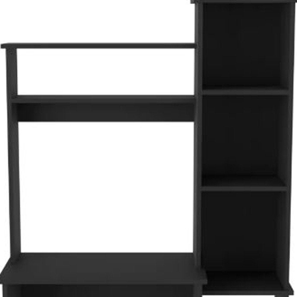 40" Black Computer Desk HomeRoots
