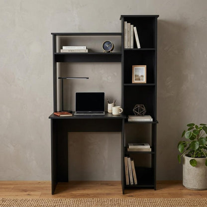 40" Black Computer Desk HomeRoots