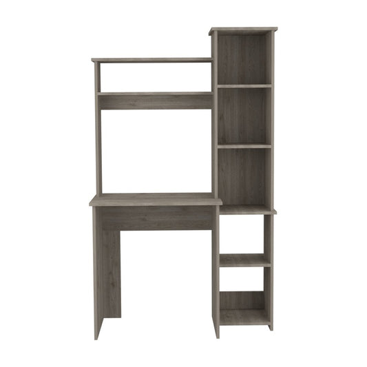 40" Light Gray Computer Desk HomeRoots