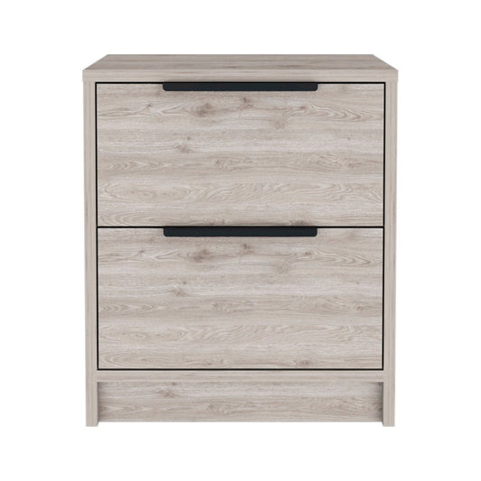 19" Wood One Drawer Nightstand