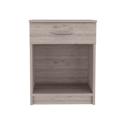 22" Wood One Drawer Nightstand HomeRoots