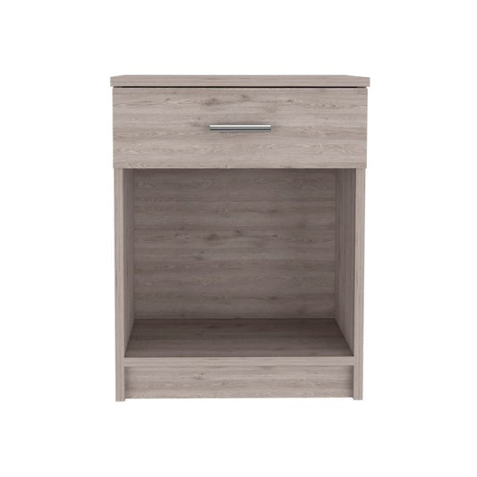 22" Wood One Drawer Nightstand HomeRoots