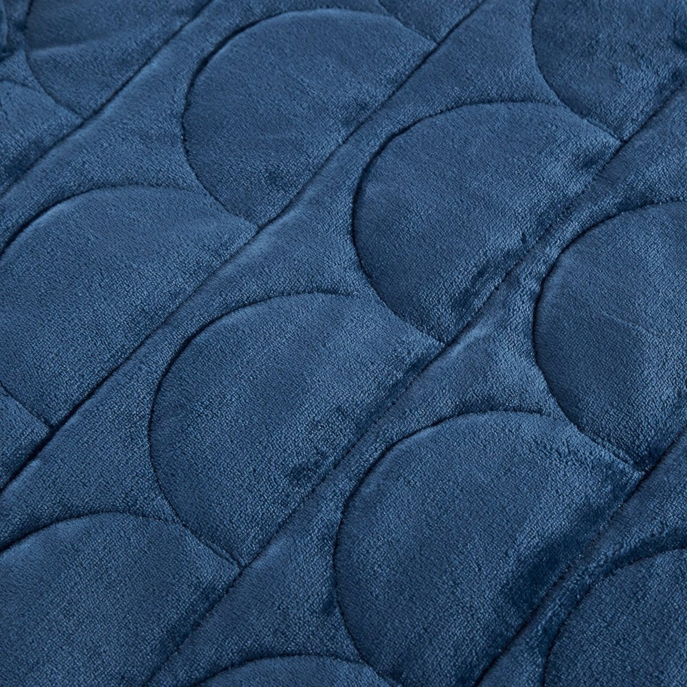Navy Blue Shark Weighted Throw Blanket HomeRoots