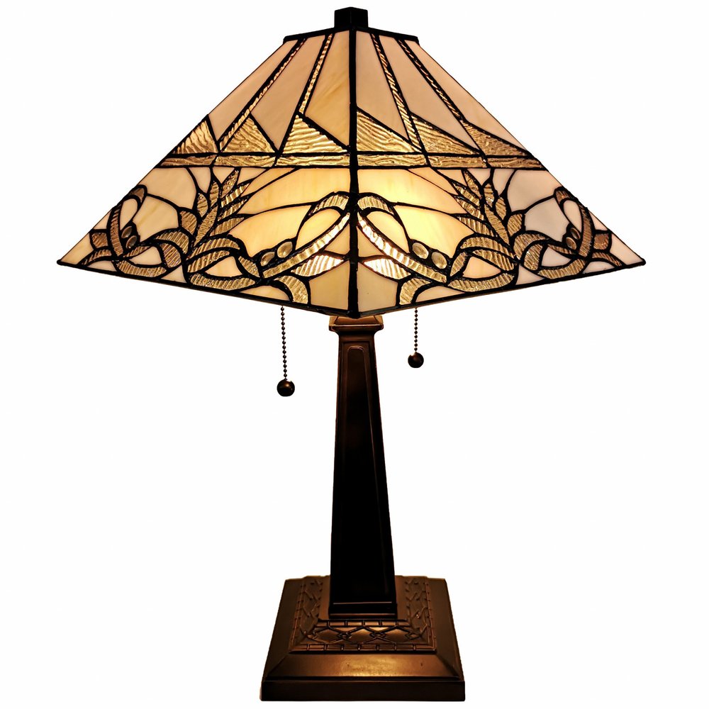 22" Dark Brown Metal Two Light Candlestick Table Lamp With White Empire Shade HomeRoots