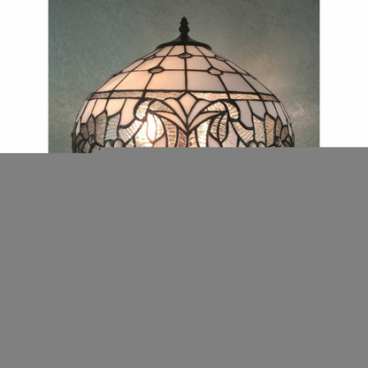 23" Dark Brown Metal Two Light Candlestick Table Lamp With White Shade HomeRoots